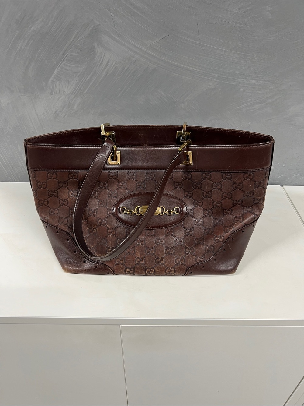 Gucci Guccissima Medium Punch Tote